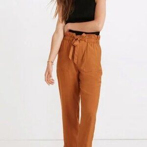 Madewell Dunaway Paperbag Pants Size XL
